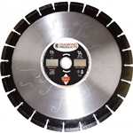 66643 Premium Black Silent Core Masonry Diamond Blades 24"x.140x1 DM80PSC