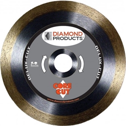 68466 9"x.060x1" Delux-cut Continuous Rim Tile Diamond Blades - Dry Cut TD2D