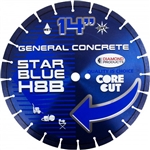 85261 Star Blue High Speed Diamond Blades GP 14"x .125 x UNV