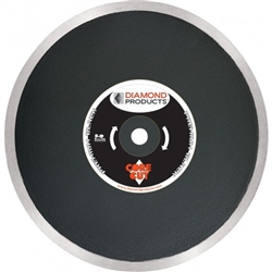 TIP12080 87723 Premium Black Continuous Rim Wet Tile Diamond Blades 12" x .080 x 1" TI10P Bond