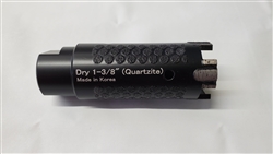 Dry 1-3/8" Quartzite Core Bit with Sidewall diamonds