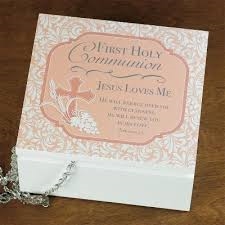 Keepsake Box-First Holy Communion-Jesus Loves Me: 095177571774