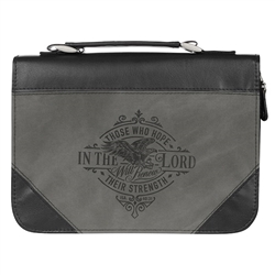 Bible Cover-Classic Luxleather-Those Who Hope In The Lord: 1220000139053