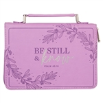 Bible Cover-Be Still & Know Psalm 46:11-MED: 1220000320130