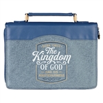 Bible Cover-Fashion-Seek First The Kingdom Of God-Matthew 6:33-LRG: 1220000321267