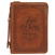 Bible Cover-Trust In The Lord (Proverbs 3:5)-Honey Brown-Medium: 1220000324763