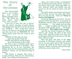 The Glory of Christmas