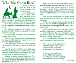 Why Was Christ Born?