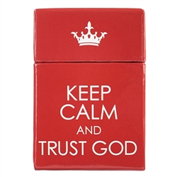 Box Of Blessings-Keep Calm And Trust God: 6006937117631