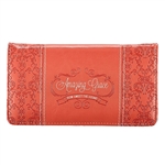 Checkbook Cover-Amazing Grace-Coral:  6006937122802