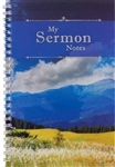 Spiral Notebook-My Sermon Notes Mountains : 6006937132061