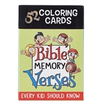Coloring Cards 52 Verses For Kids: 6006937143487
