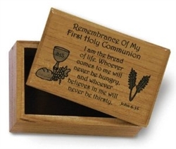 Keepsake Box - Remembrance of My First Holy Communion: 602383166351