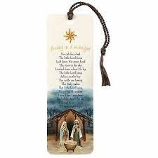 Bookmark-Away in the Manger w/Tassel: 603799468916