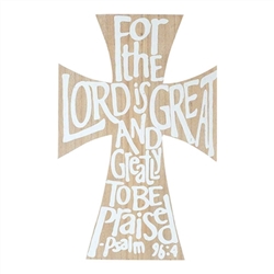 Cross-For the Lord is Great: 603799590372