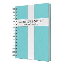 Notebook-Scripture Notes Bible Study: 634989819058