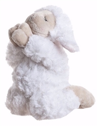 Plush-Inspirational Praying Lamb-White 8": 661371260600