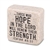 Plaque-Scripture Stone-Strength: 667665407058
