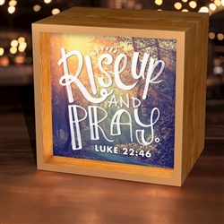 Light Box-Rise Up And Pray/Autumn: 692403242097
