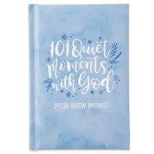 101 Quiet Moments With God For New Moms-Blue: 703800061478