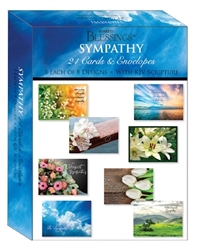 Card-Boxed-Shared Blessings-Expressions Of Sympathy: 713755223432