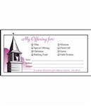 Offering Envelope-My Offering/Steeple (Acts 20:35): 730817338583
