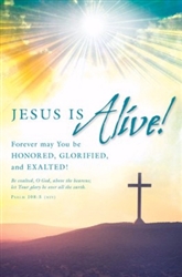 Bulletin-Easter-Jesus Is Alive! : 730817353791