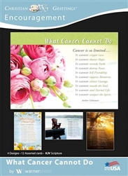 Card-Boxed-What Cancer Cannot Do Assorted Encouragement (KJV): 730817362960