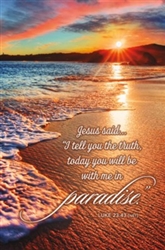 Bulletin-Today You Will Be With Me In Paradise: 730817363363