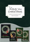 Christmas Card-Value-Christmas Wreaths Assorted: 735882785539