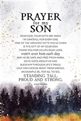 Plaque-Heaven Sent-Prayer For My Son: 737682056116
