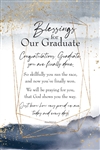 Plaque-Heaven Sent-Blessings For Our Graduate: 737682095108
