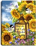 Mini Canvas-Sunflower Friends-LED Tabletop w/Timer: 746241007162