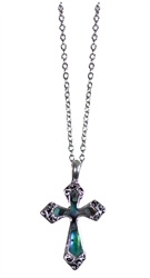 Necklace-Cross-Abalone: 780308985925