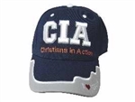 Cap-CIA-Christian In Action-Navy: 788200537440