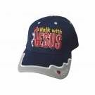 Cap-Walk With Jesus-Navy: 788200537631