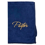 Pastor Towel-Pastor-Navy Microfiber: 788200538874