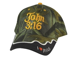 Cap-John 3:16-Camo:   788200539284