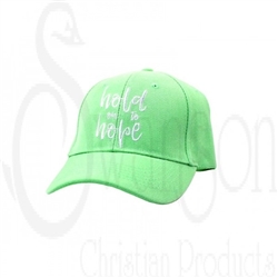 Cap-Hold On To Hope-Sea Green: 788200540853