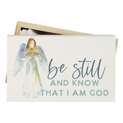 Prayer Box-Be Still Angel: 840136698142