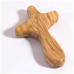 Comfort Cross-Olivewood Hand Held Cross: 845246009772