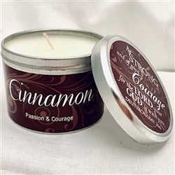 Candle-Cinnamon Scripture Tin: 870595004604