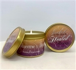 Candle-Frankincense & Myrrh w/Scripture Gold Tin-6 Oz: 870595008909