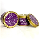 Candle-Myrrh w/Scripture Gold Tin: 870595009104