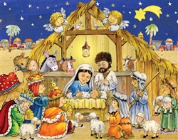 Large Advent Calendar-The Creche: 871241007307