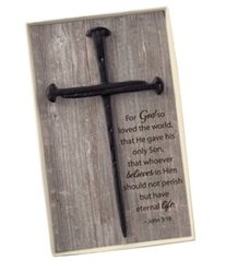 Wall Cross-The Cross Of Nails:  886083529801