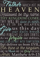 Poster-Large-Lord's Prayer (13.5" x 19"): 886083536526