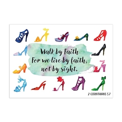 Poster-Small-Walk By Faith (13.5" x 9"): 886083597121