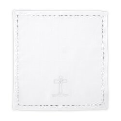 Cross & Dove Baptismal Napkin: 886083606021