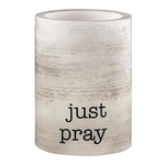LED Candle-Just Pray: 886083894794